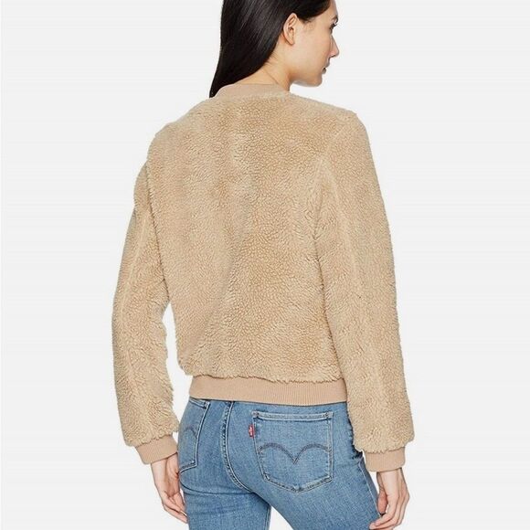 Levi's 168056 Womens Plush Sherpa Bomber Jacket - Picture 13 of 13